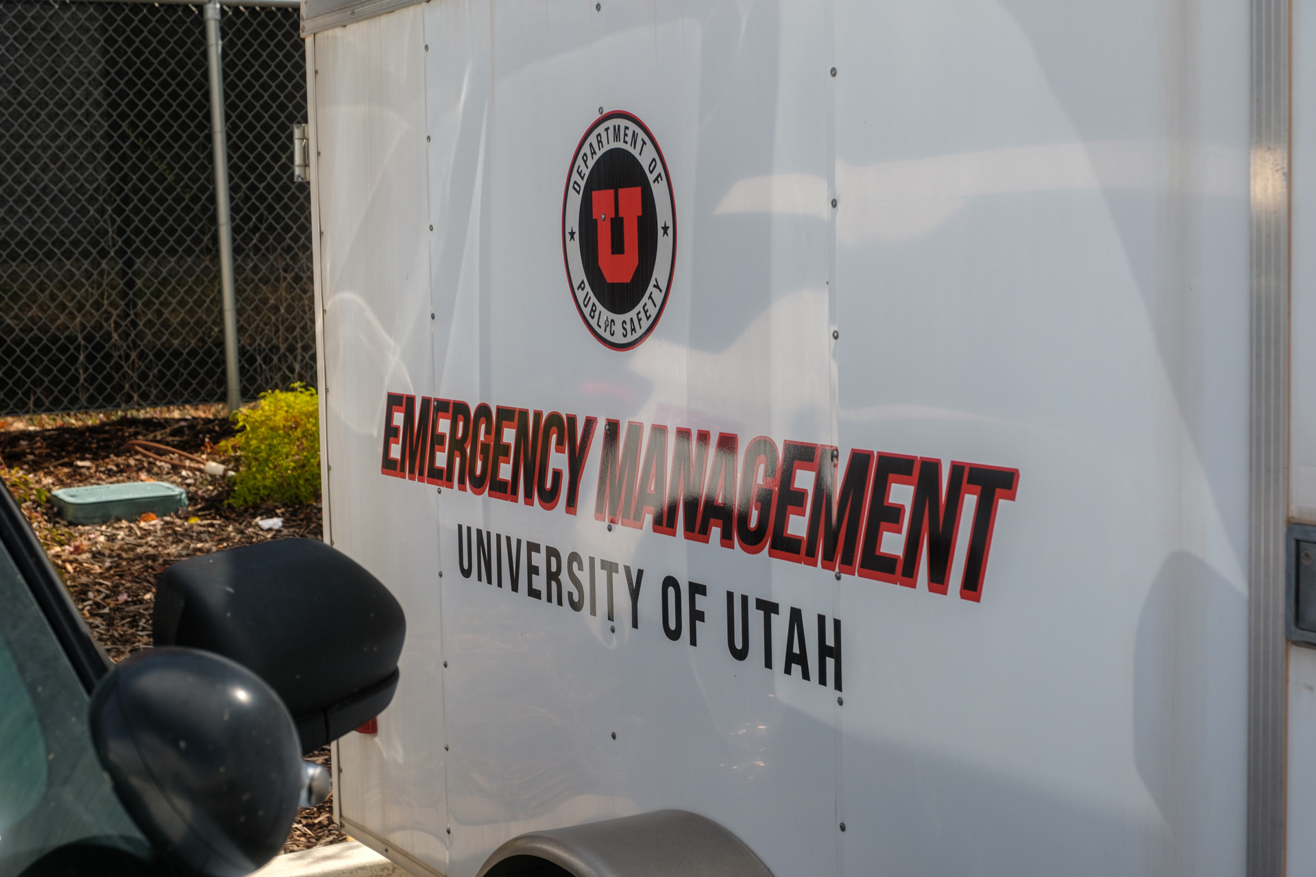 University of Utah Police Department emergency trailer design