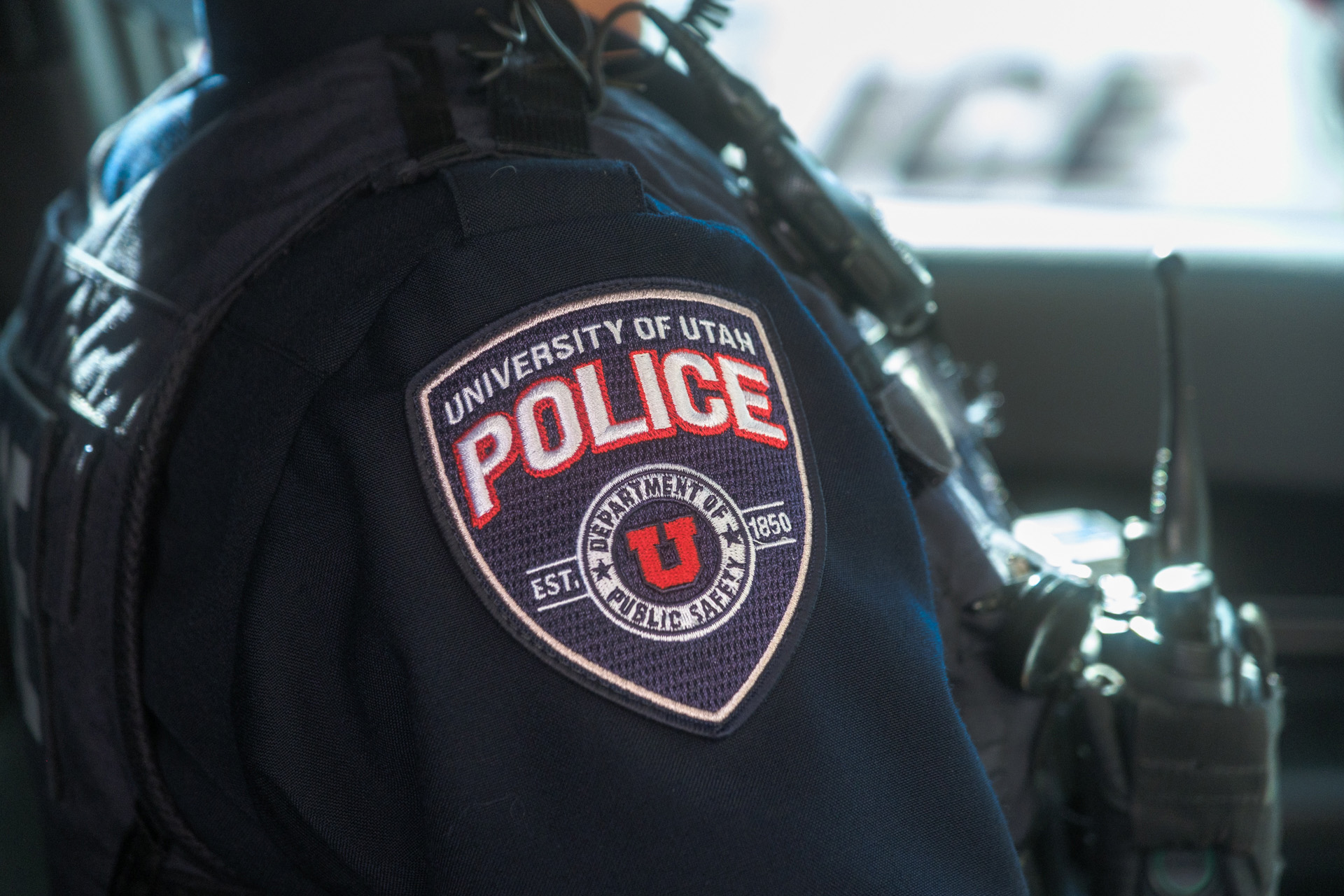 University of Utah Police Department uniform patch design