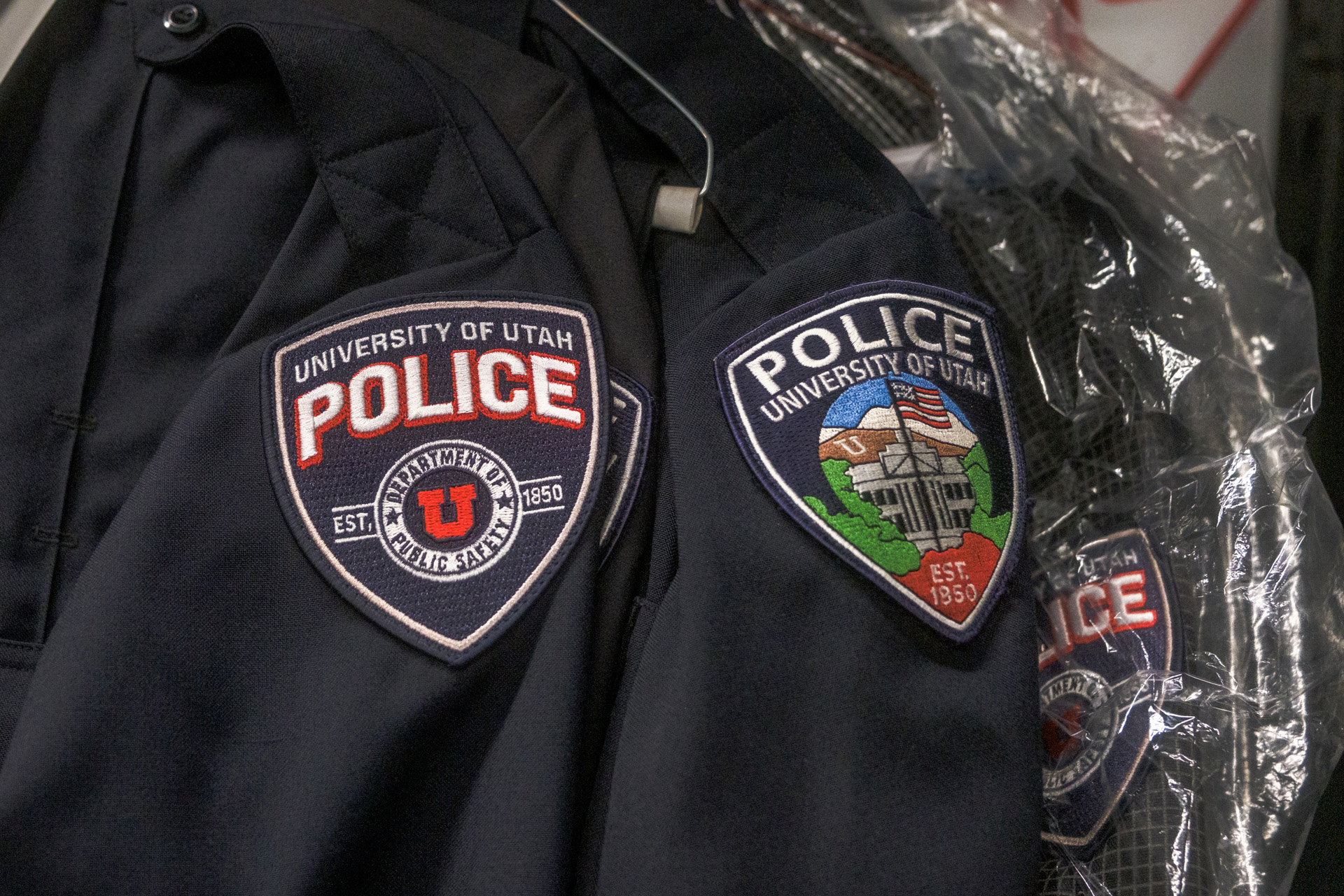 University of Utah Police Department uniform patch design