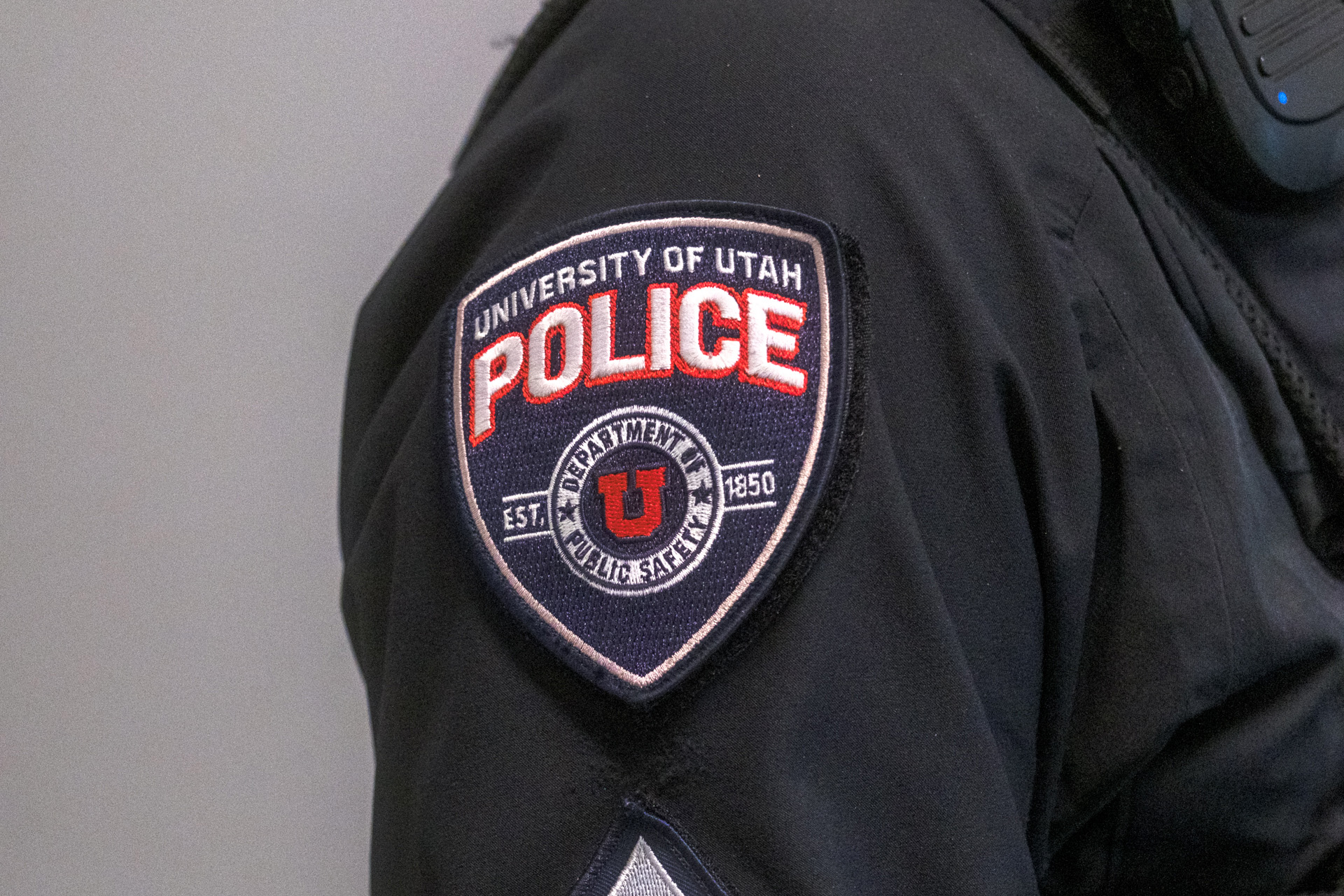 University of Utah Police Department uniform patch design